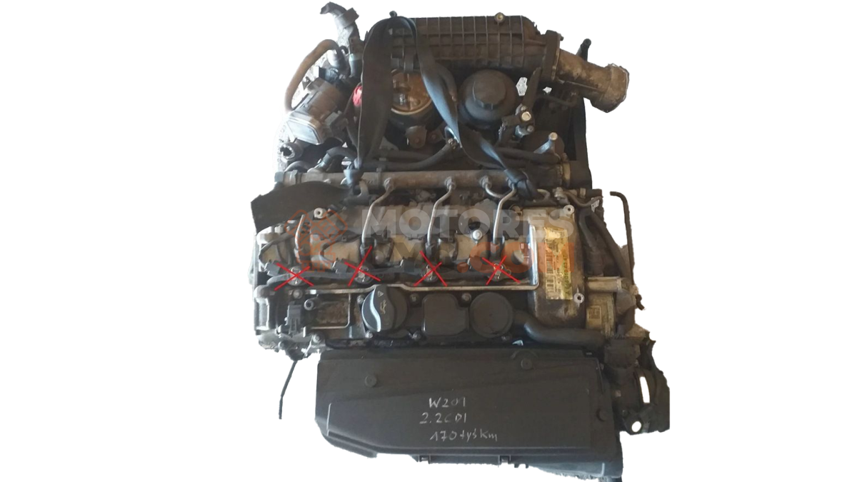 Motor om 646.966 Mercedes Benz CLK (A 209 Versión 2005) CLK 200 (163 cv)