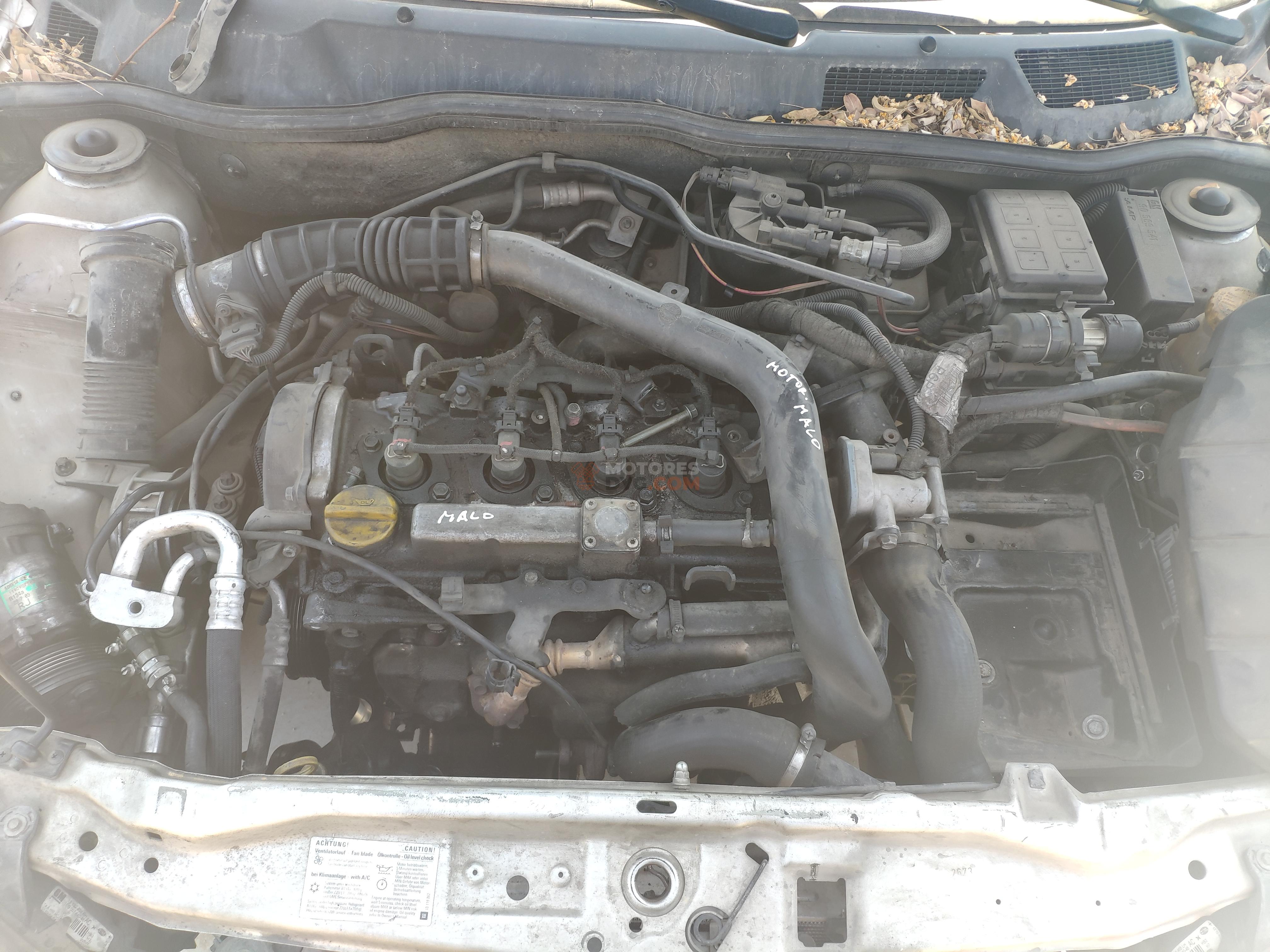 Motor D17DTL Opel Astra G 1.7 DTI 16V Eco4 (75 cv)