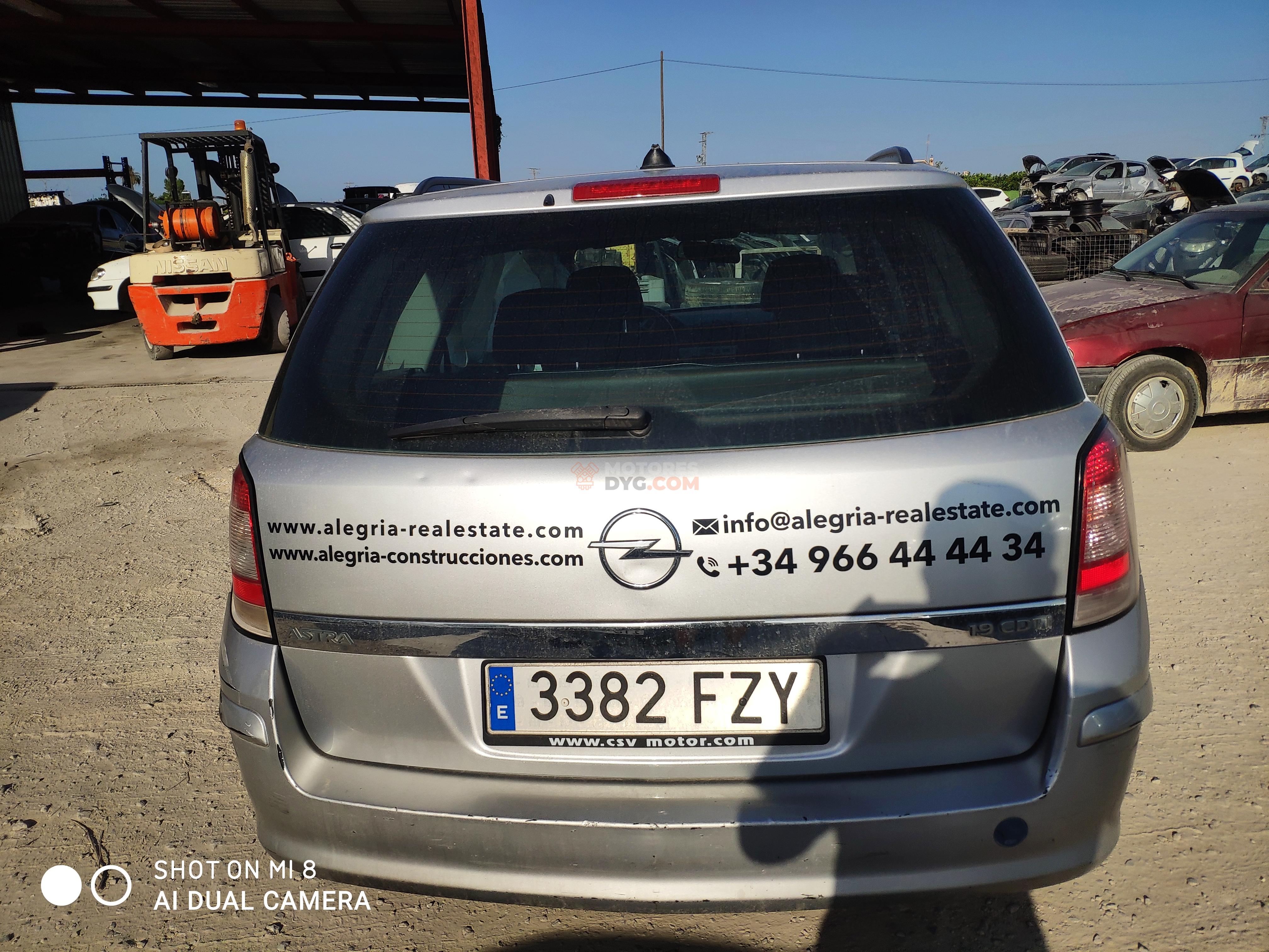 Motor DZ19DT Opel Astra H Caravan 1.9 CDTI (120 cv)