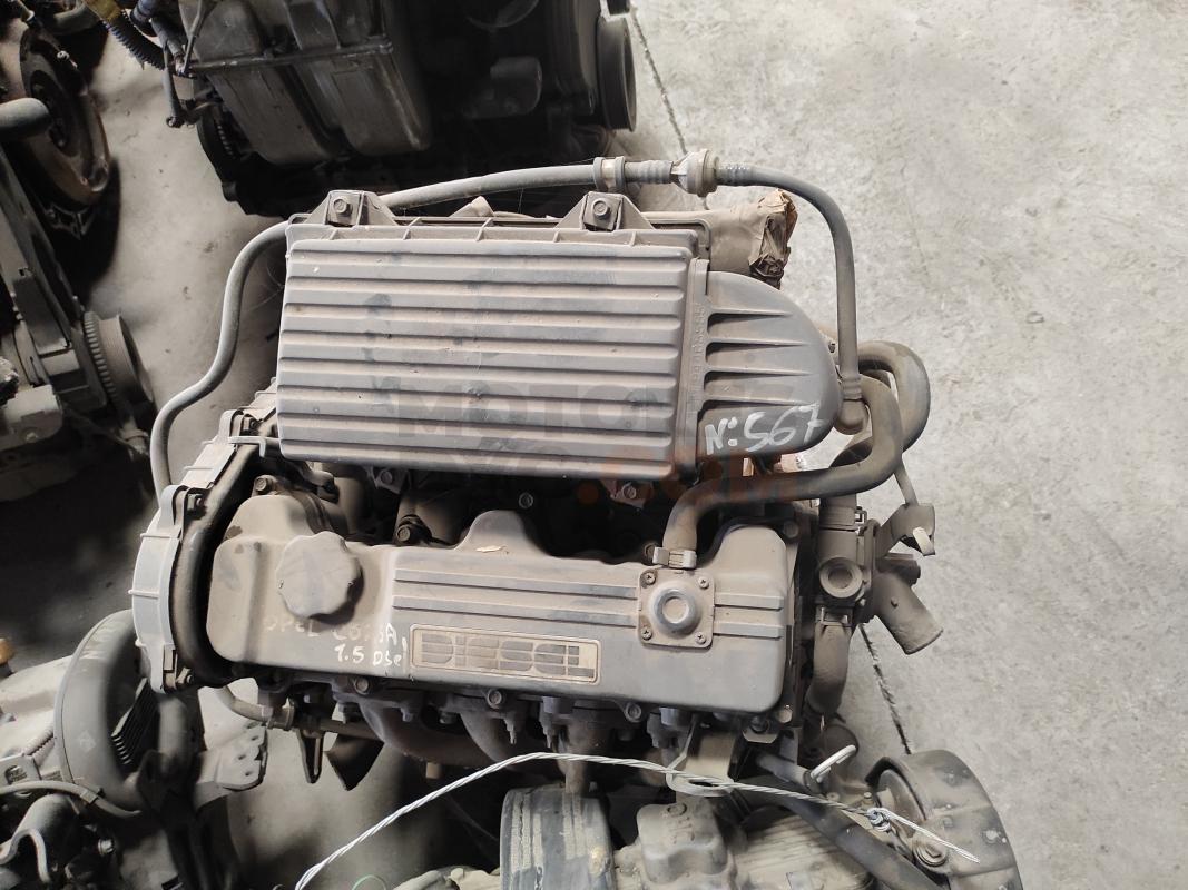 Motor 15D Opel Corsa A (Versión 1987) 1.5 D (50 cv)