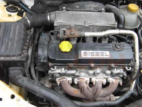 Motor 15 D (4EC1) Opel Corsa A (Versión 1987) 1.5 D (50 cv)