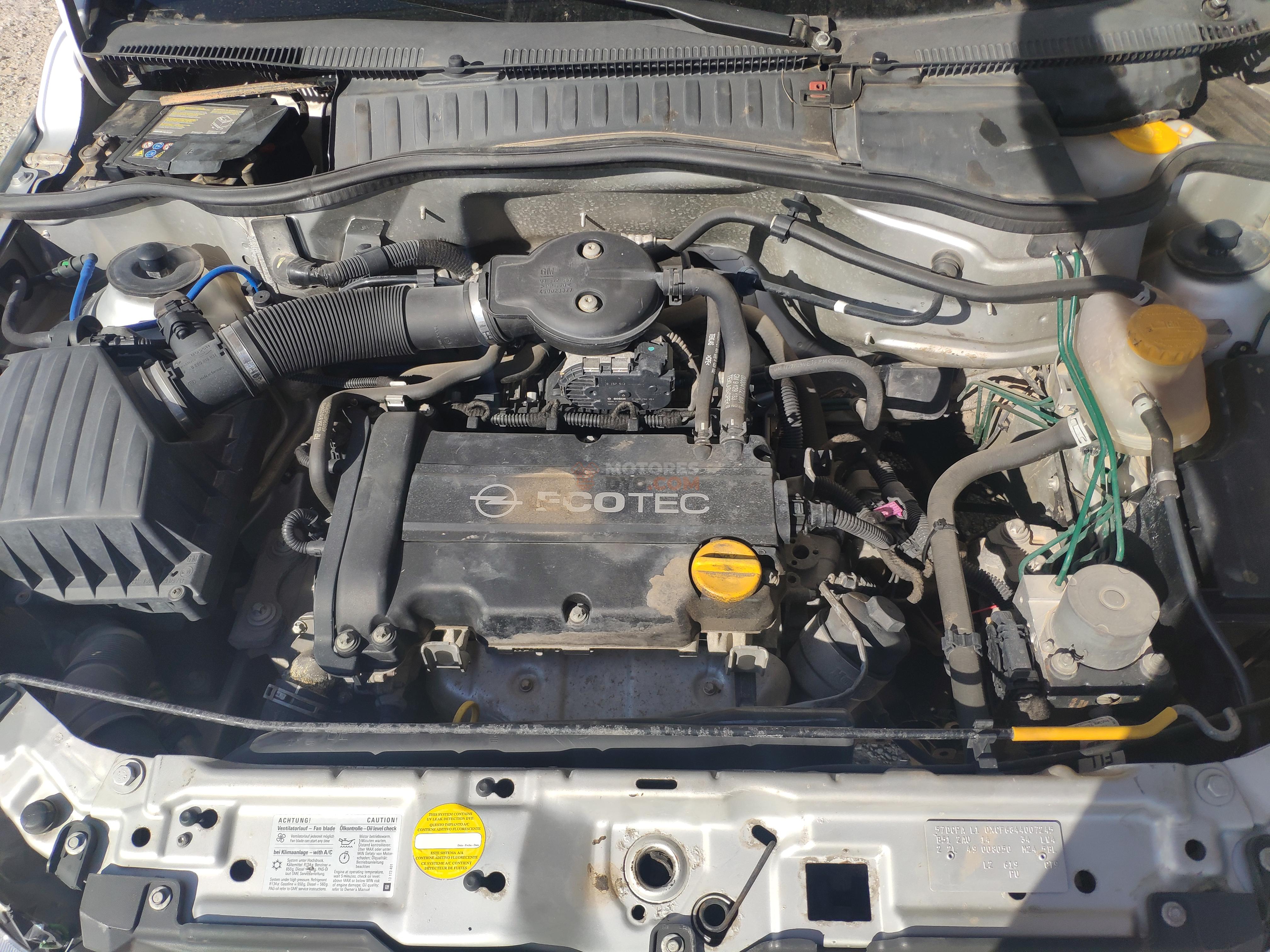 Motor GZ12XE Opel Corsa C 1.2 16V (75 cv)