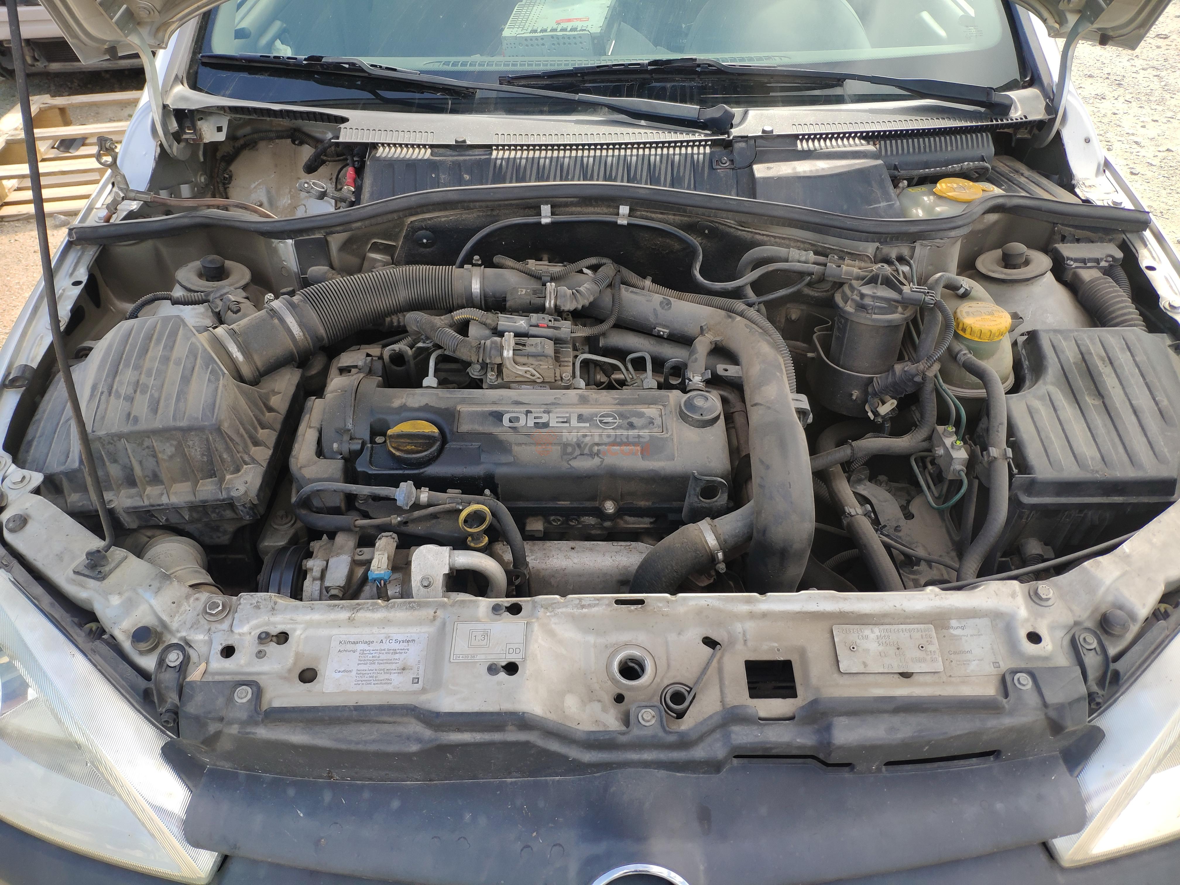 Motor DY17DTL Opel Corsa C 1.7 DTI 16V (65 cv)