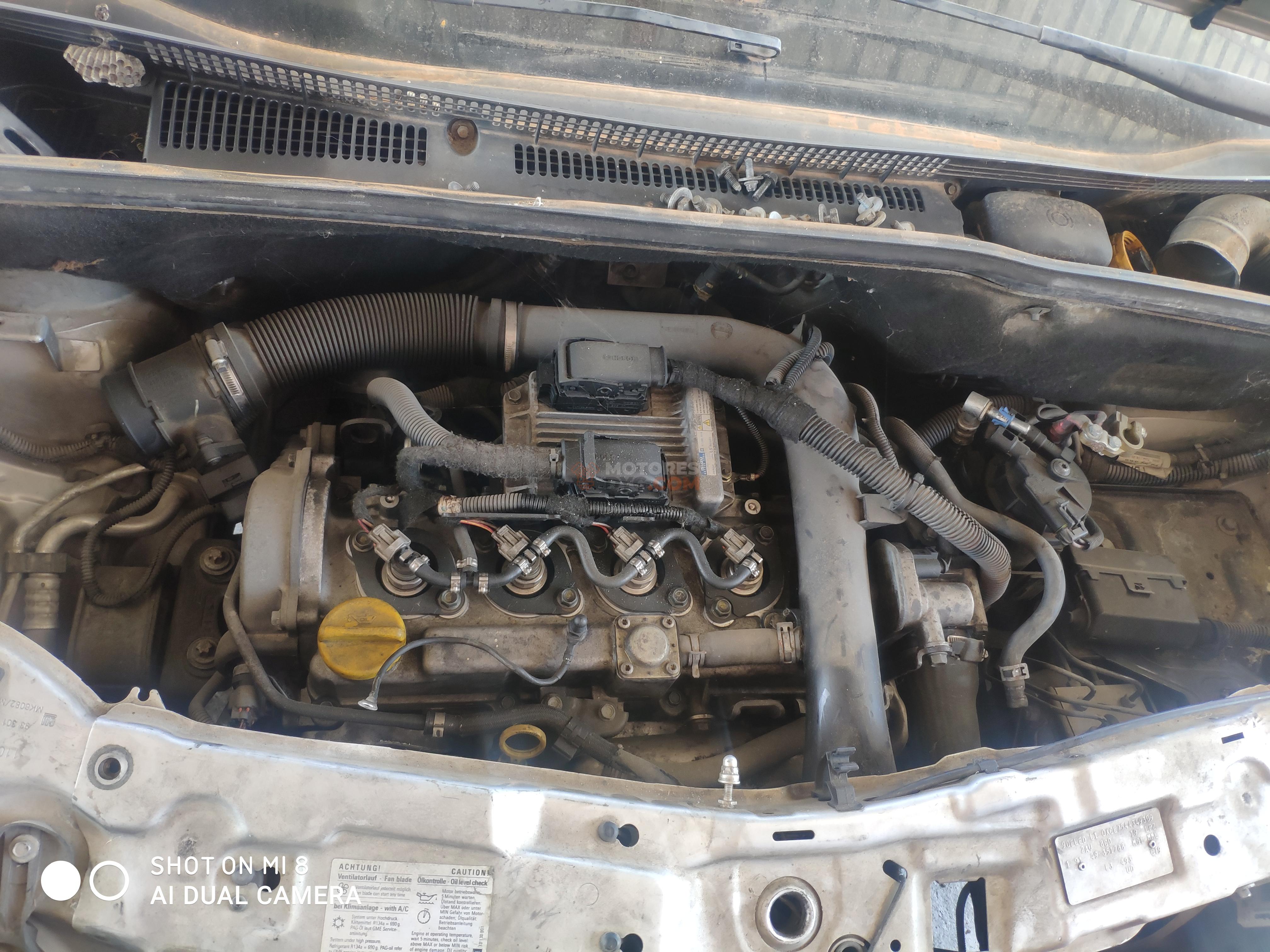 Motor DZ17DTH Opel Meriva A 1.7 CDTI (100 cv)