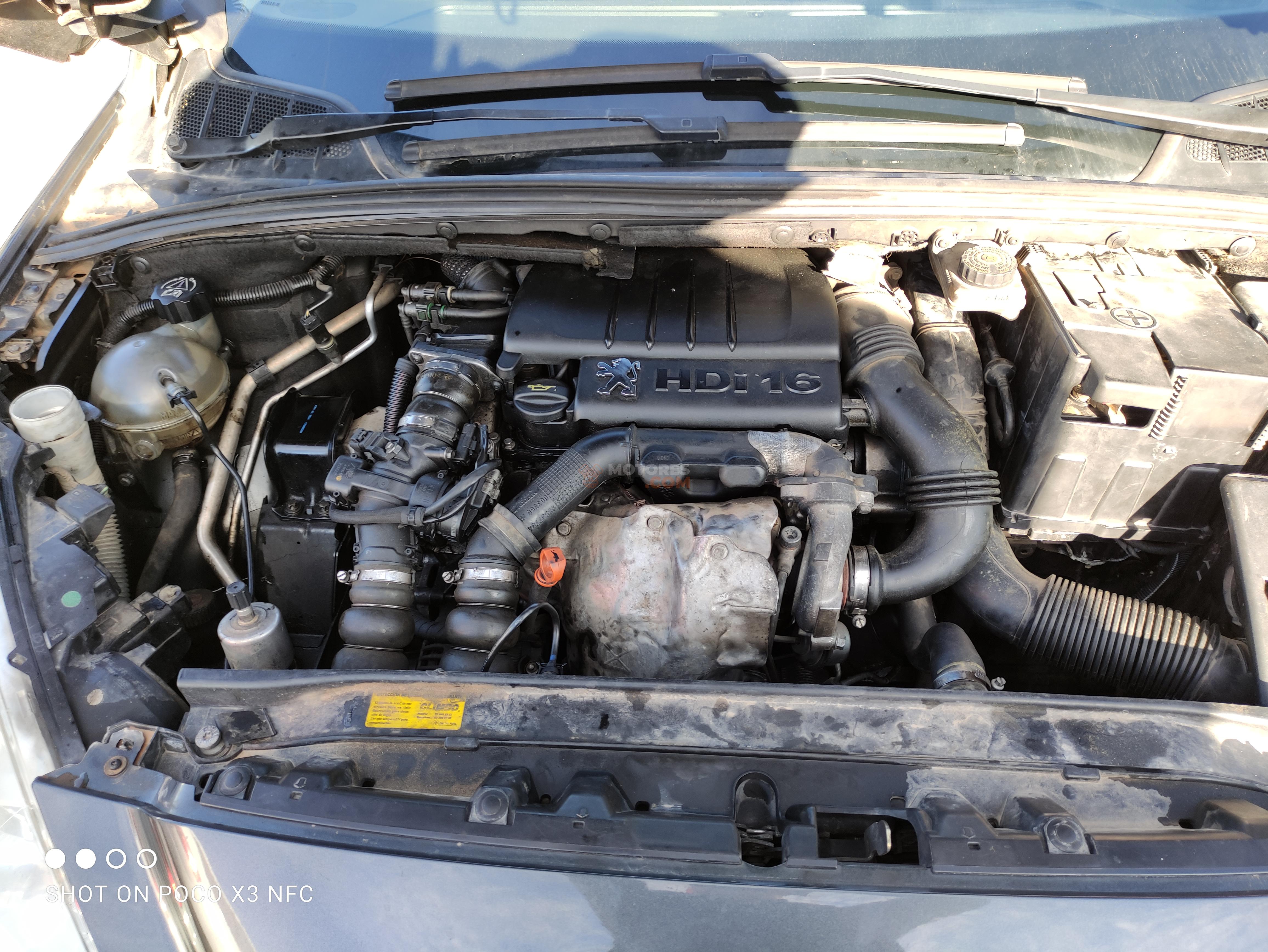 Motor D9HX Peugeot 308 I 1.6I HDi FAP (90 cv) 5d