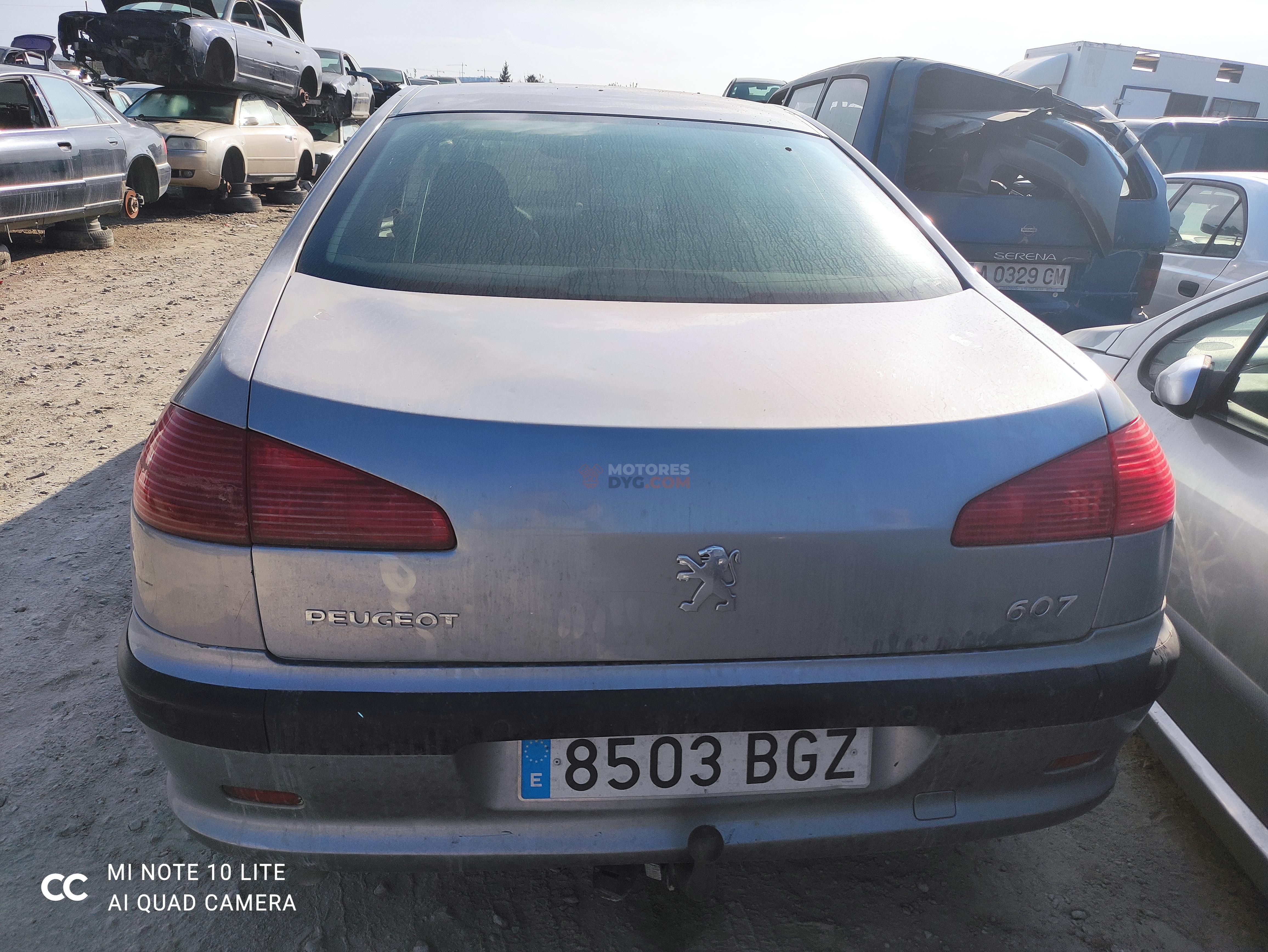 Motor D4HX Peugeot 607 2.2 HDI (133 cv)