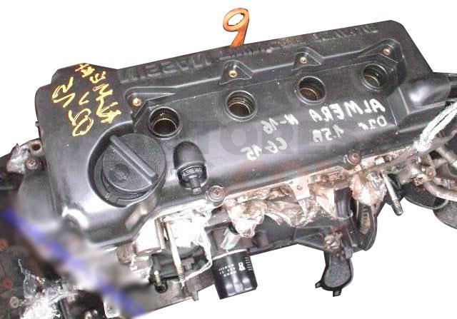 Motor QG15 Nissan Almera II (N16, Versión 2003) 1.5 16V (98 cv)