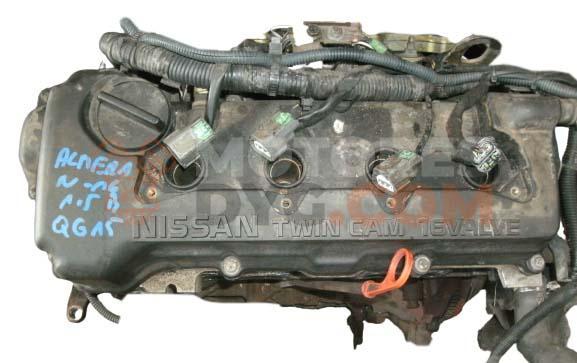 Motor qg15 Nissan Almera II (N16, Versión 2003) 1.5 16V (98 cv)