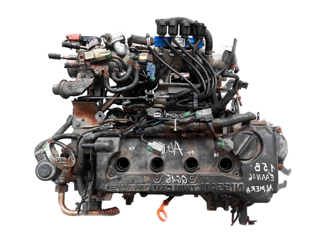 Motor QG15DE Nissan Almera II (N16, Versión 2003) 1.5 16V (98 cv)
