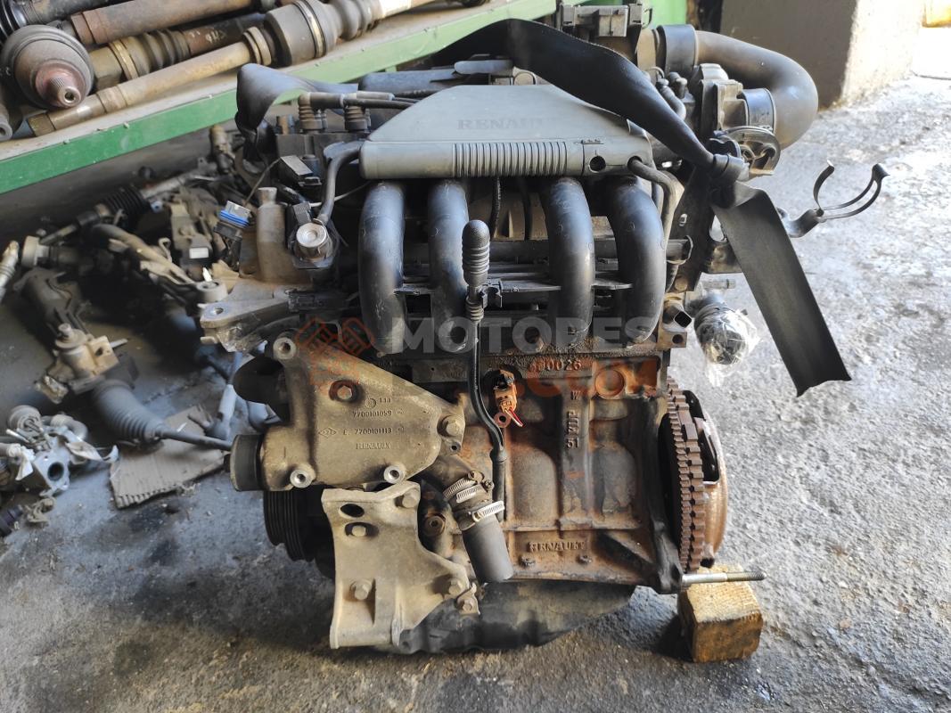 Motor D7FD7 Renault Clio II 1.2 (BB0A, BB0F, BB10, BB1K, BB28, BB2D, BB2H, CB0A) (58 cv)