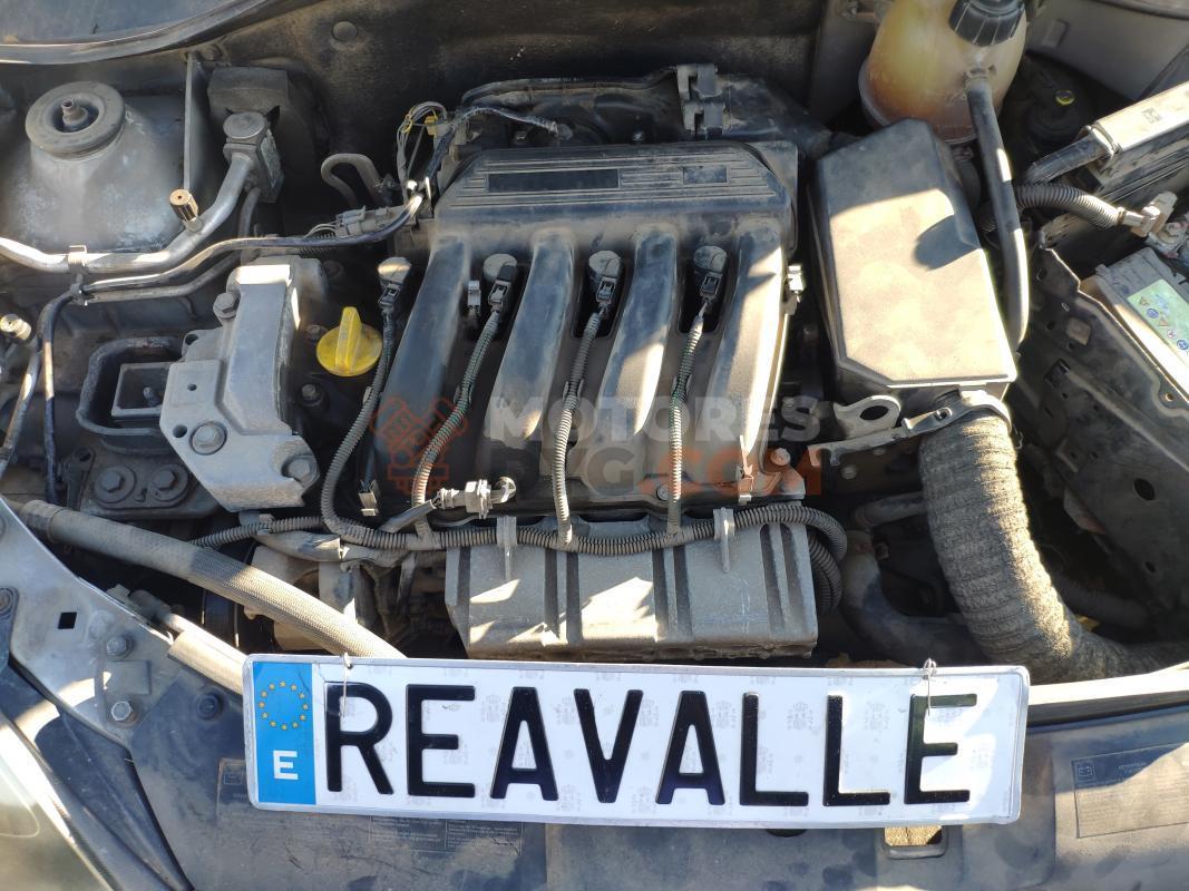 Motor K4JC7 Renault Clio II 1.4 16V (B/CBOL) (95 cv)