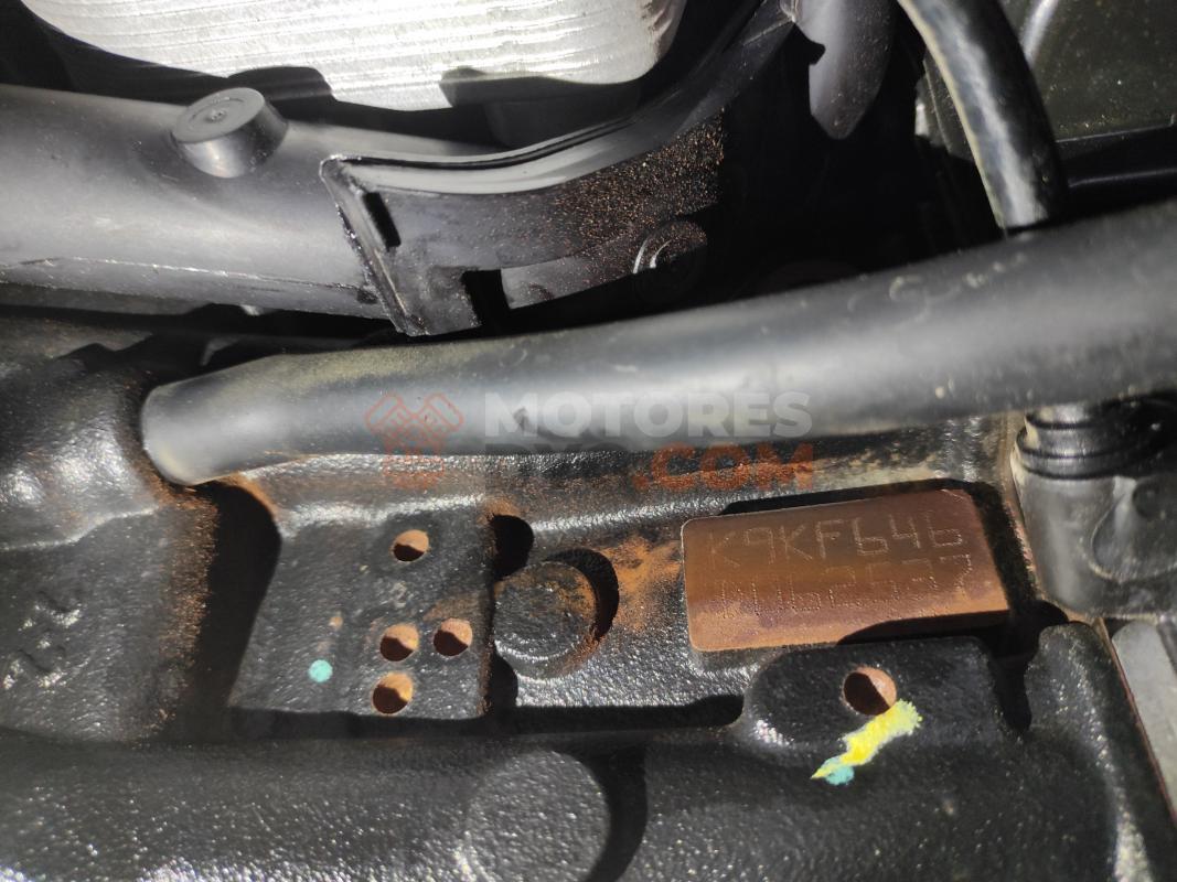 Motor K9KF646 - K9KF6 - K9K646 Renault Kangoo II (Versión 2013) 1.5 dCi (110 cv)