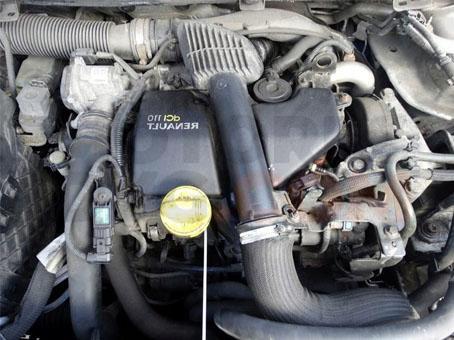 Motor K9K 846 Renault Laguna Coupe (Fase II) 1.5 DCI (110 CV)
