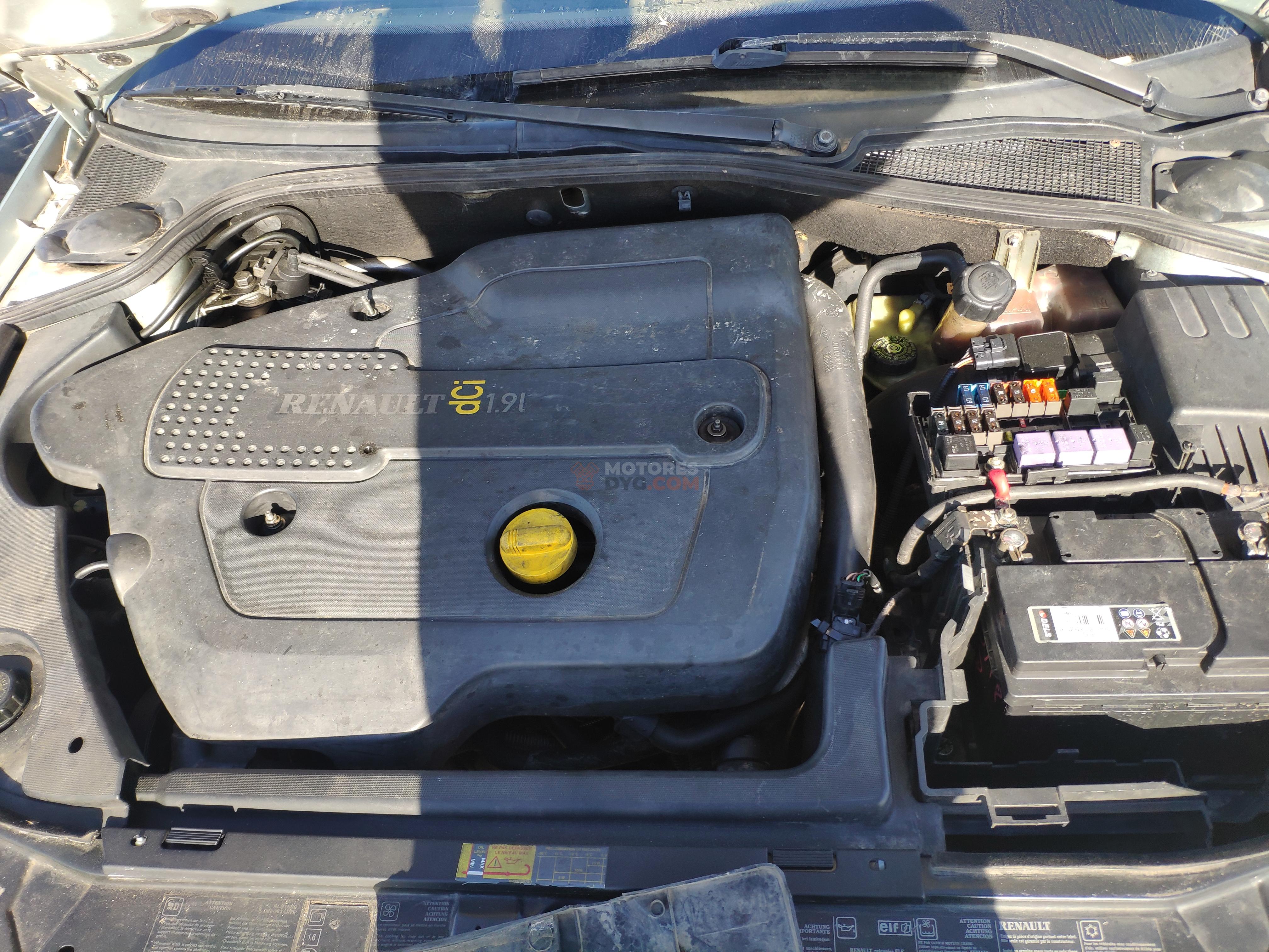 Motor DF9QT7 Renault Laguna II 1.9 dCi (107 cv)