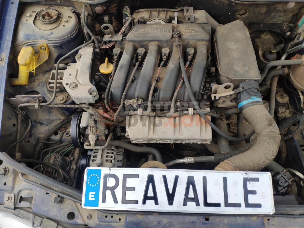 Motor K4JC7 Renault Megane I (Fase II, 1999) 1.4i 16V (95 cv)
