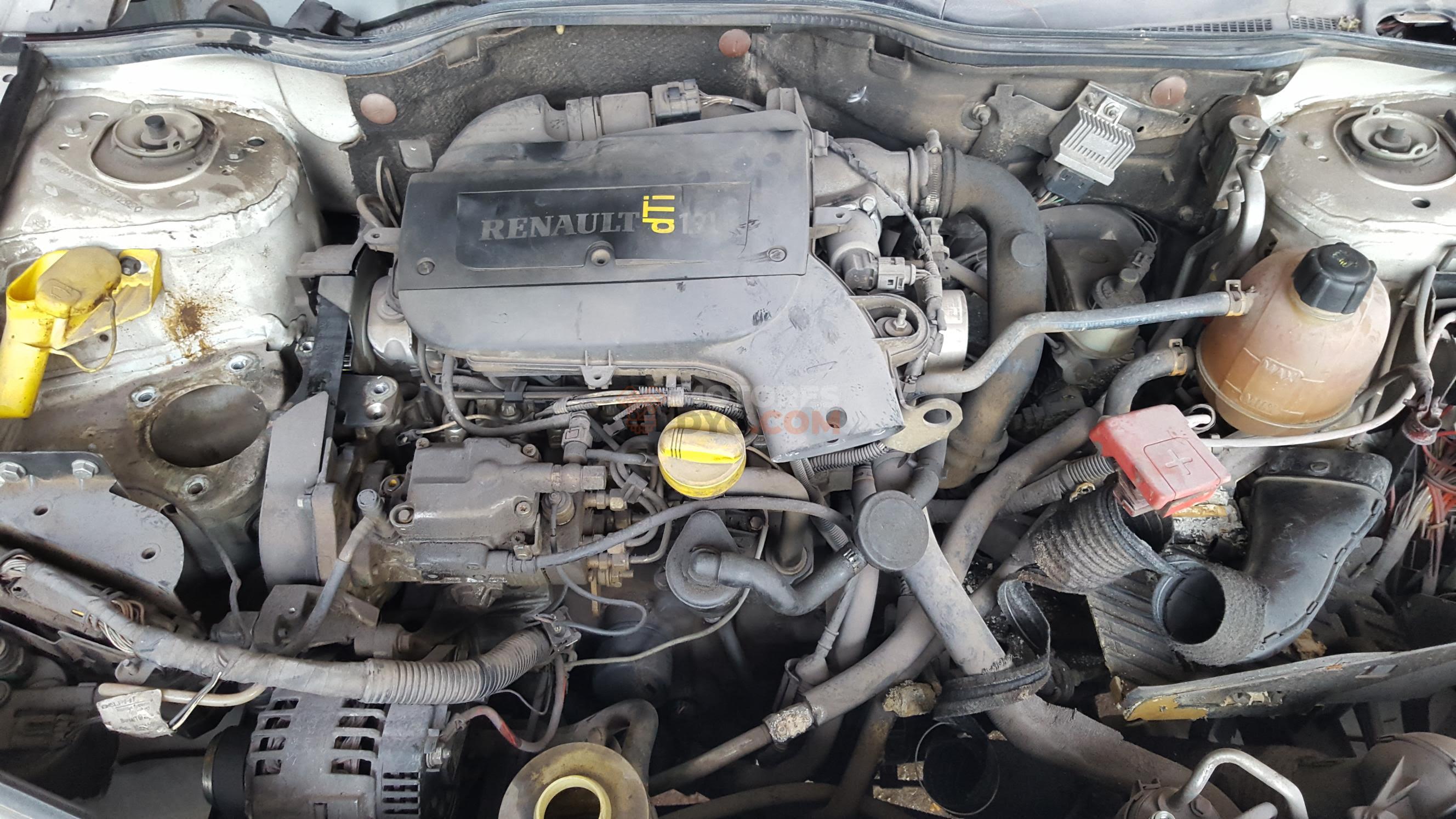 Motor F9Q Q7 Renault Megane I (Fase II, 1999) 1.9 dTi (80 cv)
