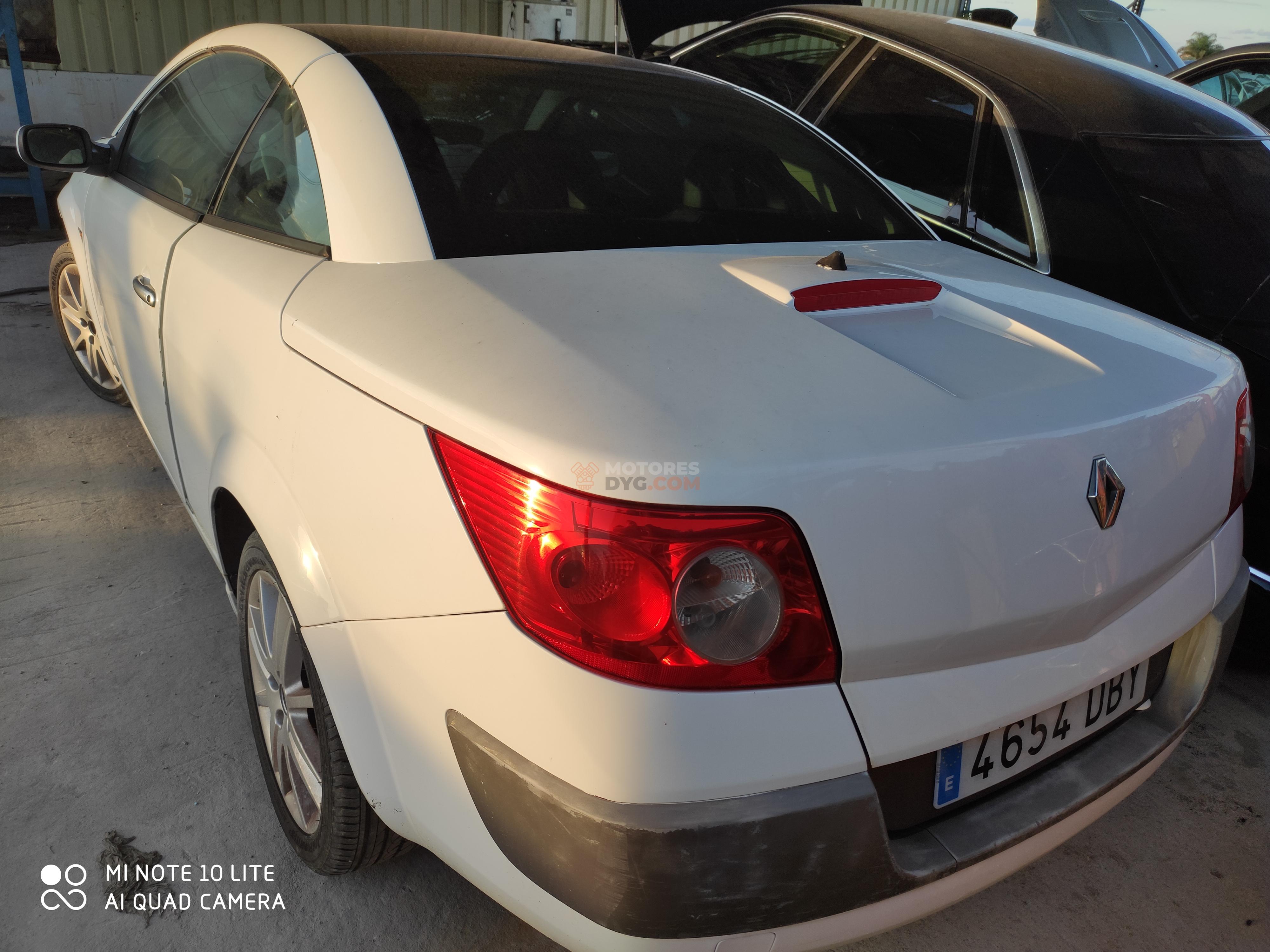 Motor GK4MT7 Renault Megane II CC 1.6 16V (113 cv)
