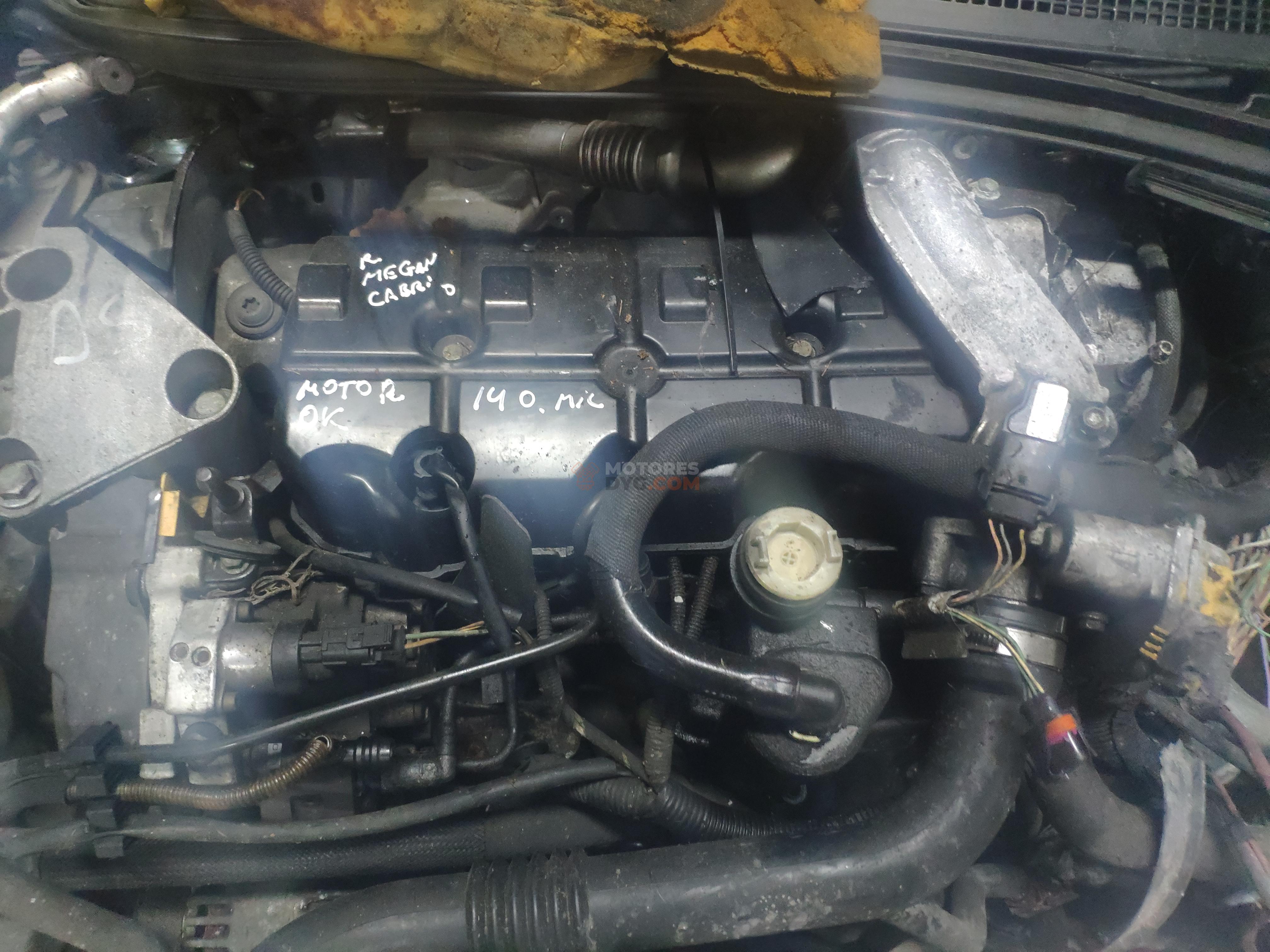 Motor DF9QEB Renault Megane II Coupe (Fase II, 2006) GT 1.9 dCi (130 cv) FAP