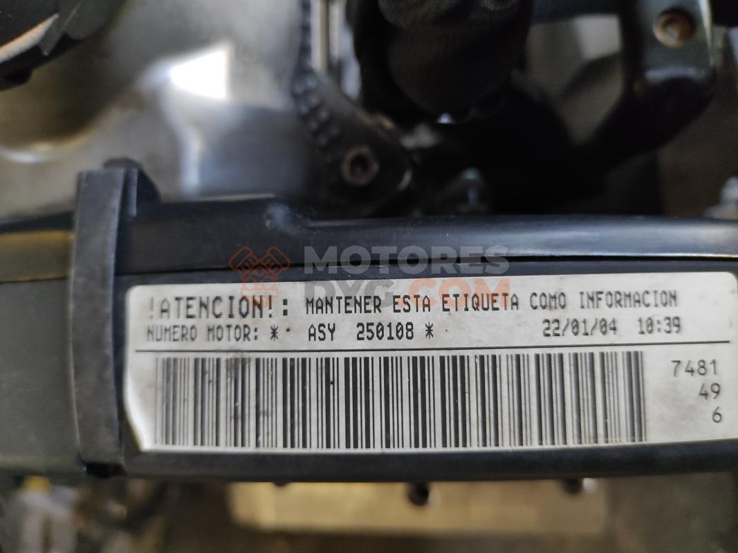 Motor ASY Seat Ibiza III 1.9 SDI (64cv)