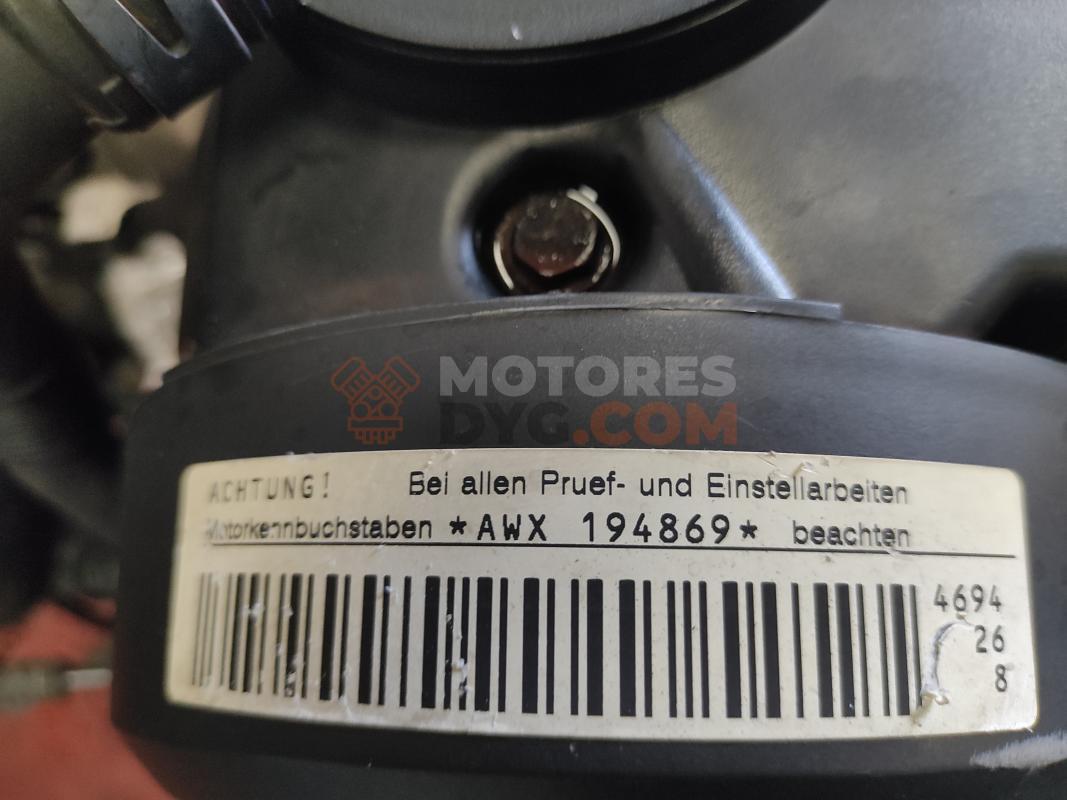 Motor AWX Volkswagen Passat (B5) 1.9 TDI (130 cv)