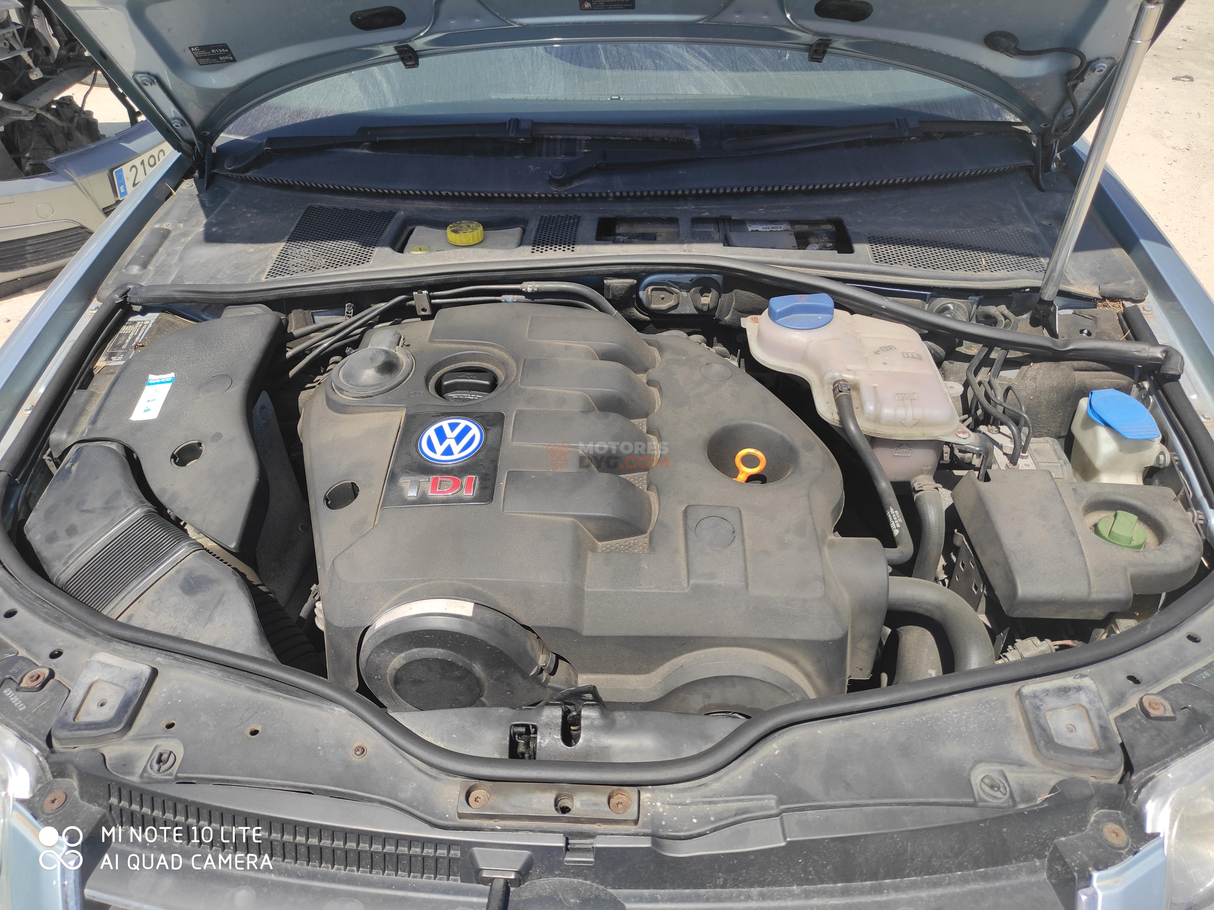 Motor DAWX Volkswagen Passat (B5) 1.9 TDI (130 cv)