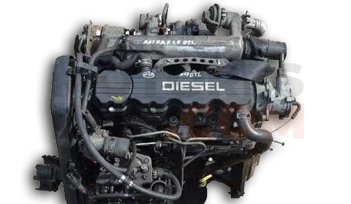 Motor X17D Opel Corsa B Kasten 1.7 D (60 cv)
