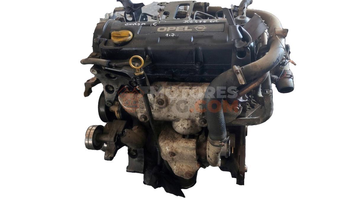 Motor Y 17 DTL Opel Corsa C (Versión 2003) 1.7 CDTI (100 cv)