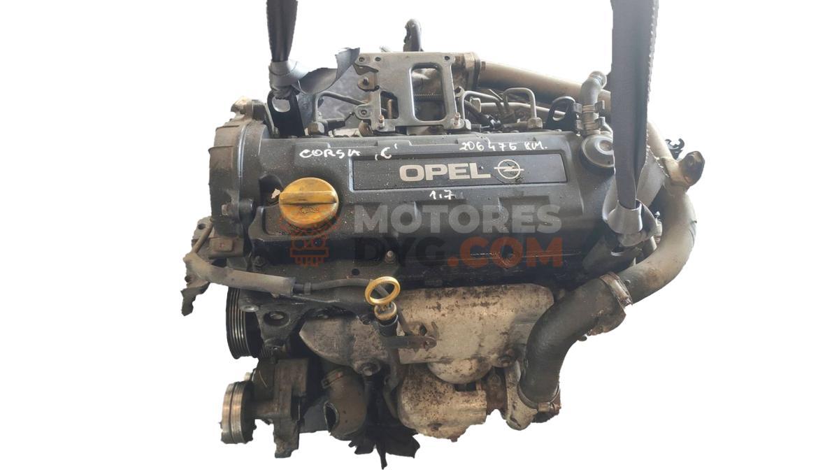 Motor Y 17 DTL Opel Corsa C (Versión 2003) 1.7 CDTI (100 cv)