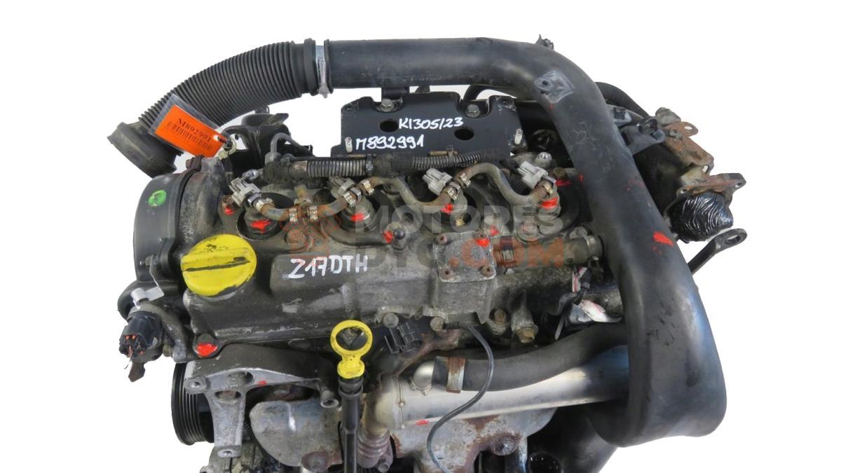 Motor Z 17 DTH Opel Meriva A (Versión 2006) 1.7 CTDI (100 CV) (E75)